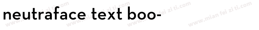 neutraface text boo字体转换